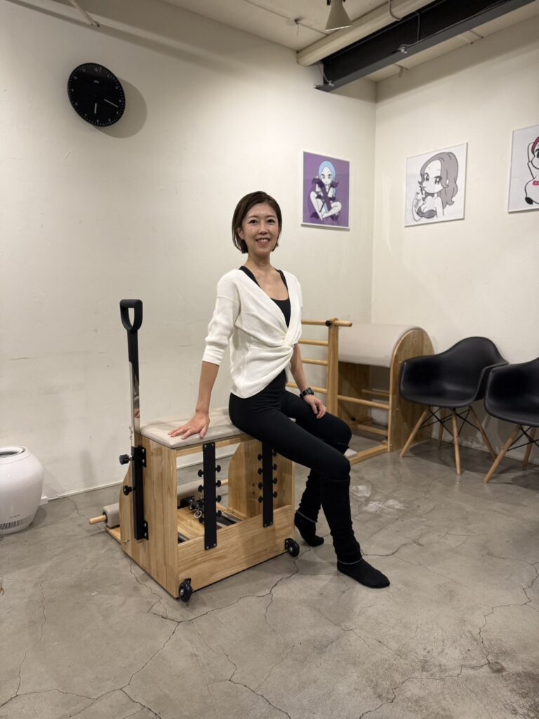 ピラティスレッスンの様子